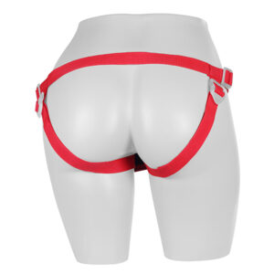 Cinta Strap On Neoprene Completa Vermelho - Sex shop