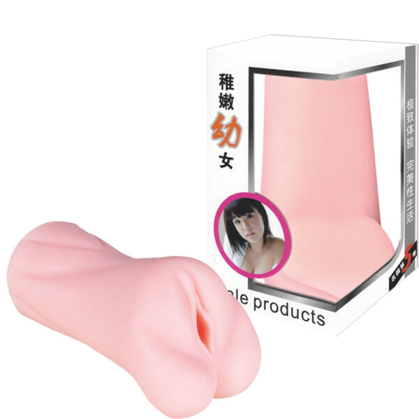 Masturbador Formato Vagina, com Túnel Texturizado - Sexshop