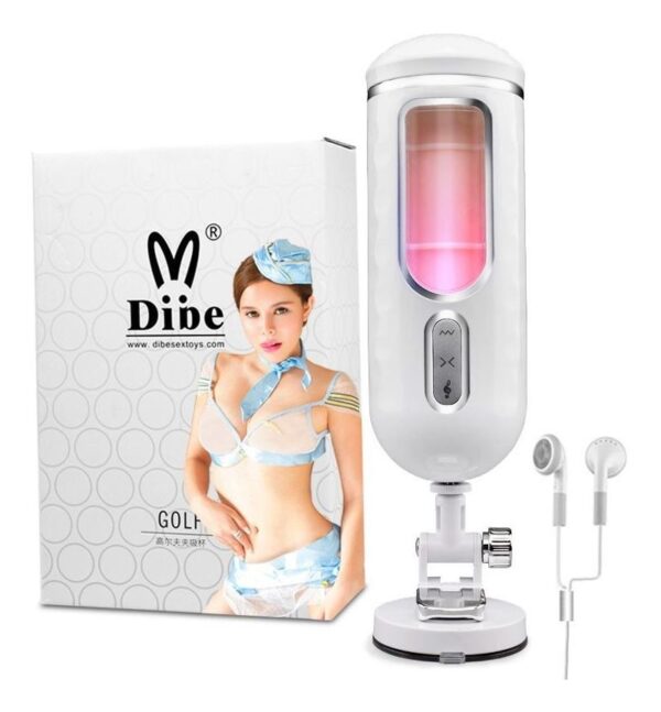 Maquina de Sexo Masturbador Lanterna Recarregável - Golf - Sexshop
