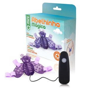 Mini Abelha mágica lilás - 12 variações de velocidade - Sexshop-0