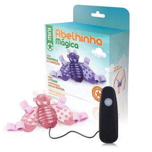 Mini Abelha mágica rosa - 12 variações de velocidade - Sexshop