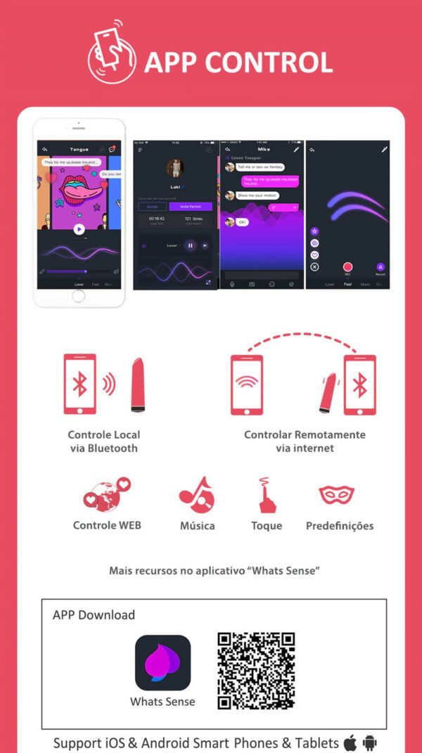 Vibrador Awaken - Magic Motion - Controlado também por APP De qualquer lugar do mundo