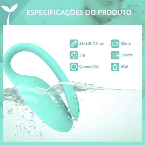 Pompoarismo Kegel Rejuve - Magic Motion - Controlado também por APP