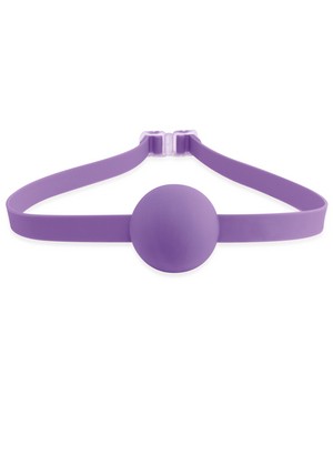 Mordaça com formato de bola e máscara - SMALL BALL GAG MASK PU - PIPEDREAM - Sexshop