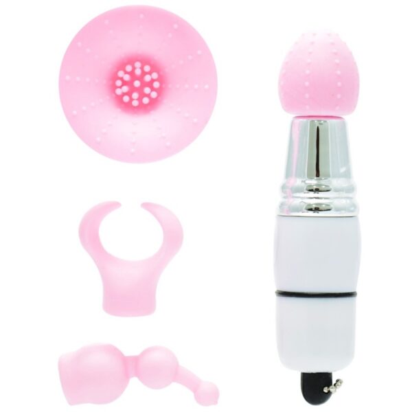 Mini Massageador com 3 Cabeças Removíveis - Sexy shop