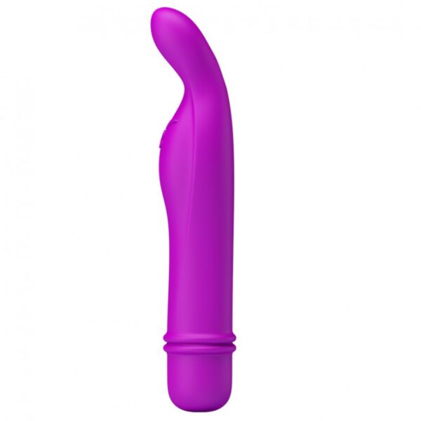 Mini Vibrador, com Orelhas de Coelho e 10 Modos de Vibração - PRETTY LOVE ELVIRA - Sex shop