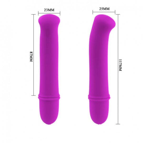 Mini Vibrador, Ponto G com 10 Modos de Vibração - PRETTY LOVE ANTONY - Sex shop