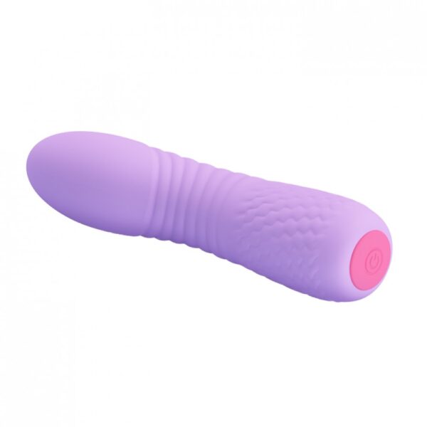 Vibrador Ponto G com Saliências Massageadoras e 12 Modos de Vibração - PRETTY LOVE ABNER - Sexshop