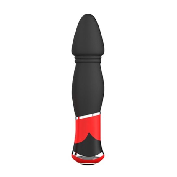 Plug anal 10 velocidades com detalhes em metal - BUTT PLUS NANMA - Sexshop