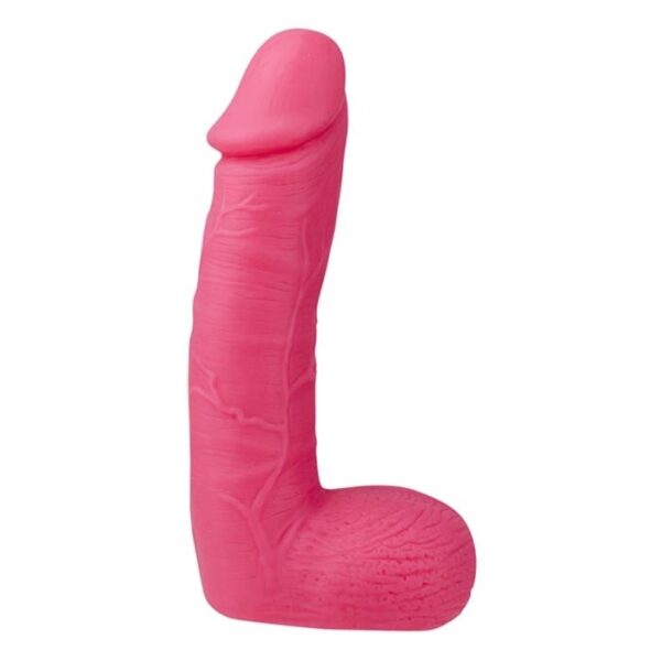 Pênis realístico de 15 cm com escroto, diâmetro avantajado e glande saliente - SIMPLX 6 - NANMA - Sexshop