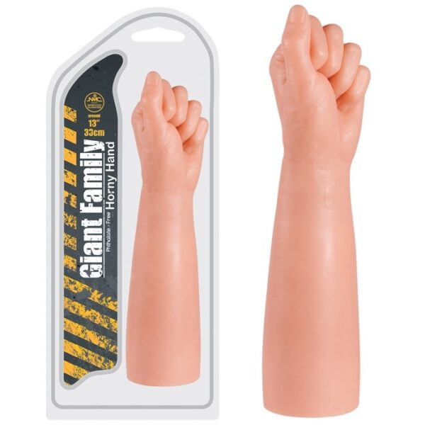 Penetrador realístico punho - HORNY HAND - GIANT FAMILY - Sexshop