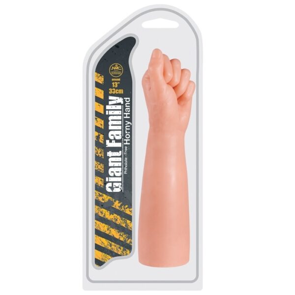 Penetrador realístico punho - HORNY HAND - GIANT FAMILY - Sexshop