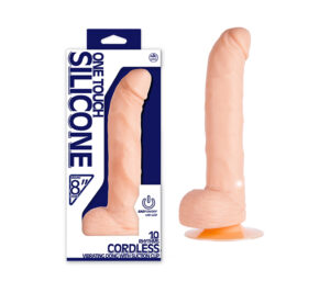 One Touch Silicone - Pênis Realístico com 20cm e Ventosa - Sex shop