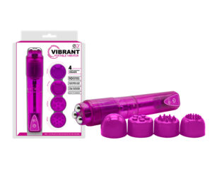 Vibrant - Vibrador 10 Velocidades com 4 capas estimuladoras - Sex shop