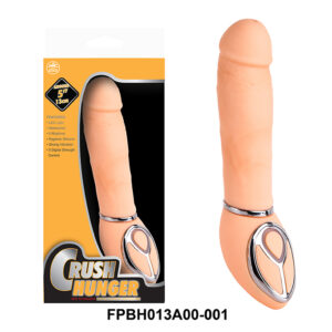 Crush Hunger - Vibrador 13cm em formato de pênis em Silicone - Sex shop