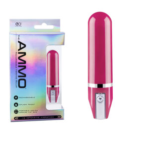 Vibrador Bullet Potente - Ammo - Bullet recarregável NANMA - Sex shop