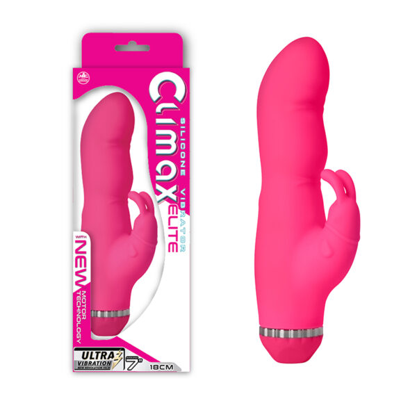 Vibrador e Estimulador de silicone - Climax Elite NANMA - Sexshop