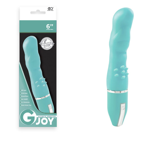 Vibrador Ponto G Massager Silicone Verde - Gjoy Ultimate Vibration NANMA - Sex shop