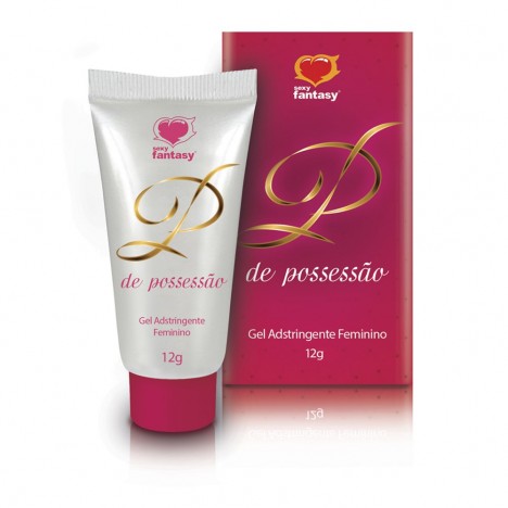 P de possessão gel adstringente feminino 12g Sexy Fantasy - Sexshop-0