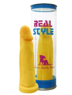 Pênis Real Peter 4x18cm - Amarelo - Sexshop-0