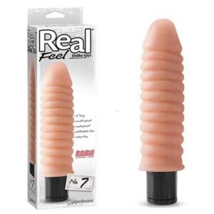 Pênis realístico com saliências e multivelocidade - REAL FEEL LIFE LIKE TOYZ N°7 - PIPEDREAM - Sexshop