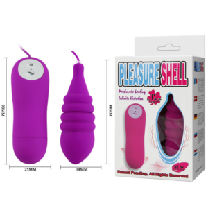 Vibrador Bullet ondulado com vibrador 12 velocidades - Sex shop