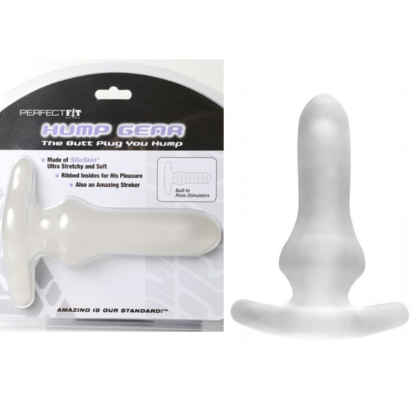 Plug anal com túnel massageador - HUMP GEAR - PERFECT FIT - Sexshop