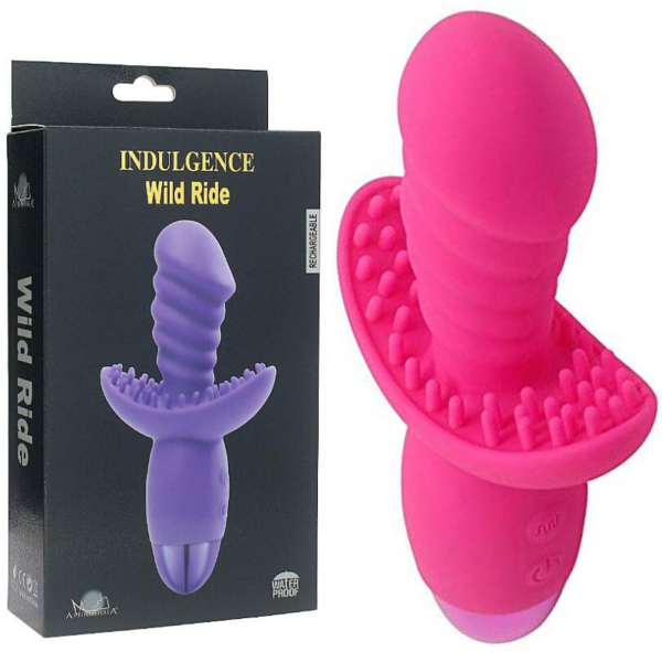 Vibrador com Massageador para a Vagina completa - Indulgence II - Aphrodisia