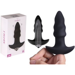 Plug Anal LoveArrow com Vibro - Silicone Extra Macio S-Hande