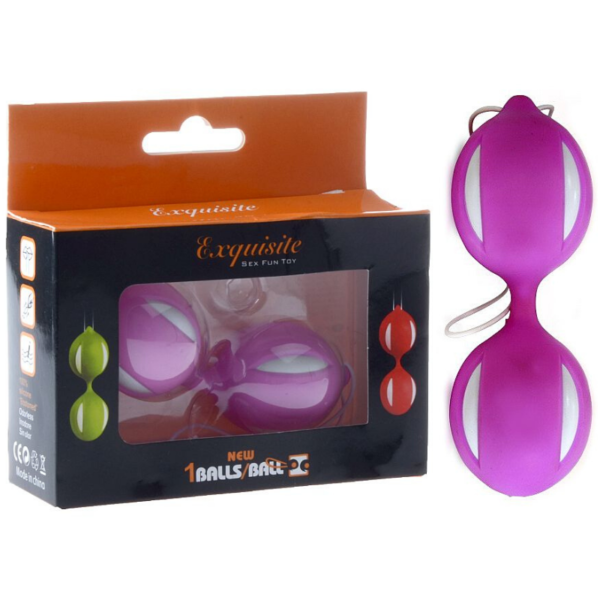 Bolas Ben-Wa Pompoarismo em Silicone - Sexshop