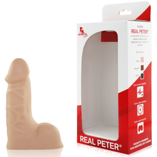 Pênis Real Peter Mini Thor 14,5x4cm - Sexshop