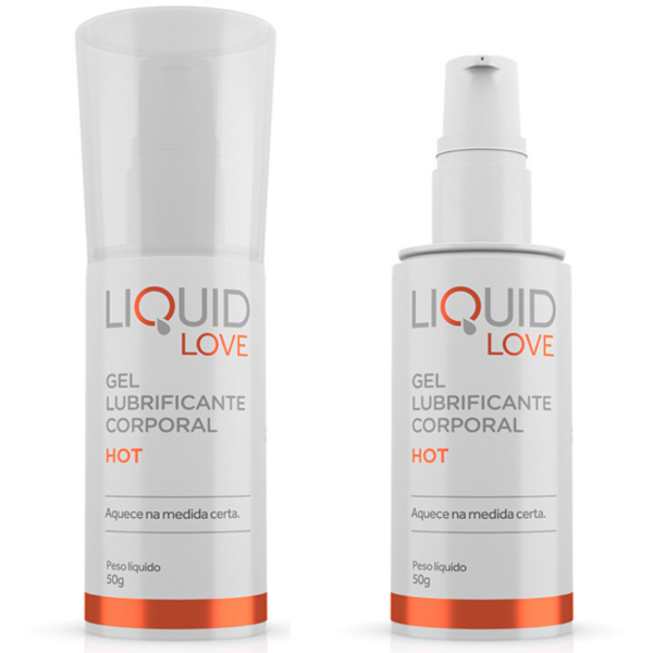 Lubrificante Esquenta - Liquid Love Hot - Lubrificante Sex shop