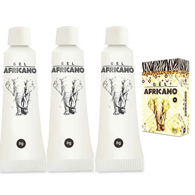 Gel Anestésico Anal Africano 8 gramas bisnaga - Sex shop