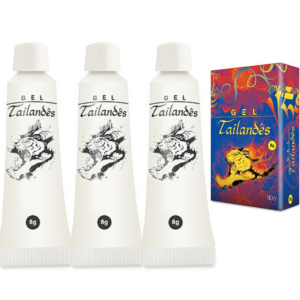 Kit 03 Gel Tailandês 8 gramas bisnaga - Gel Adstringente Sempre Virgem