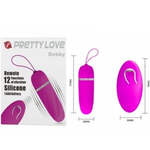 Vibrador Bullet em Silicone Debby - Pretty Love - Sexshop
