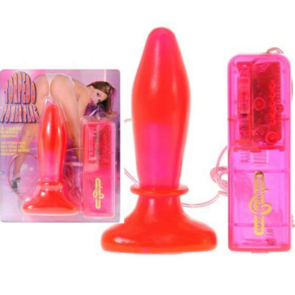 PLUG EM SILICONE GEL TORPEDO POWER - SEXSHOP