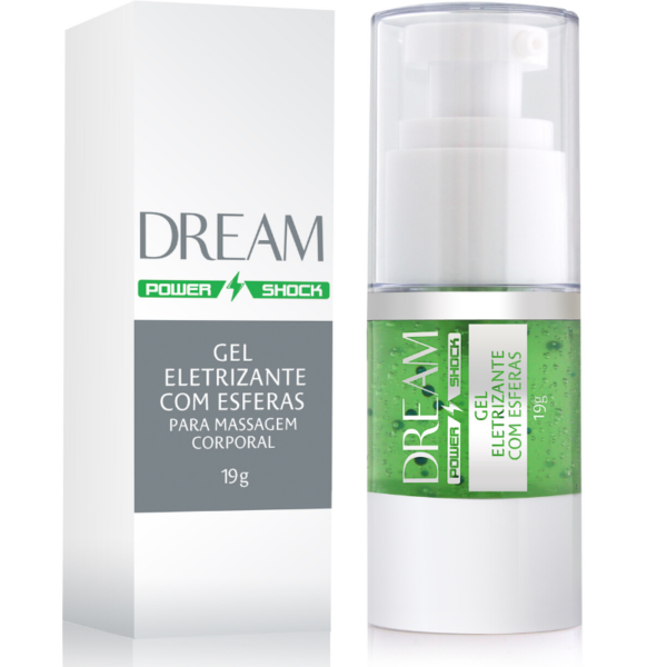 Dream Power Shock - Gel Eletrizante com Esferas - 19g - Sexshop