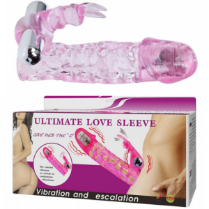 Capa Peniana com Duplo Vibrador - Vibro de Impacto 14 cm - Baile - Sex shop