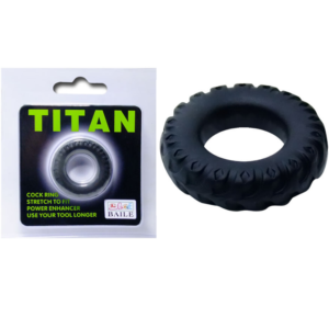 Anel Peniano Borracha TITAN - Sexshop