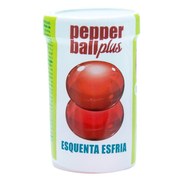 Pepper Ball Plus Esquenta esfria dupla 3g, Pepper Blend - Sex shop