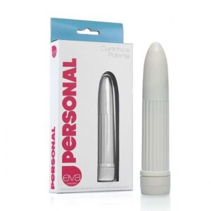 Personal vibrador multi-velocidade 13cm - branco - Sexshop