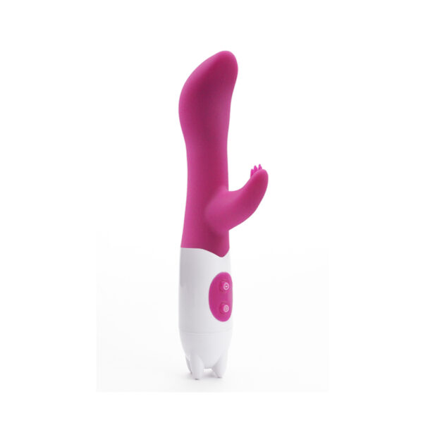 Vibrador Ponto G, com Estimulador Clitoriano 10 Vibrações - G-SPOT DUAL - Sexshop