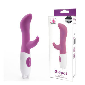 Vibrador Ponto G, com Estimulador Clitoriano 10 Vibrações - G-SPOT DUAL - Sexshop