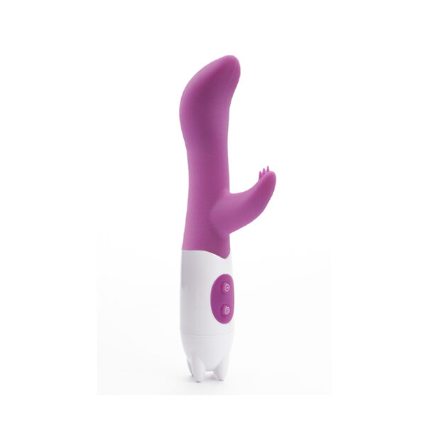 Vibrador Ponto G, com Estimulador Clitoriano 10 Vibrações - G-SPOT DUAL - Sexshop