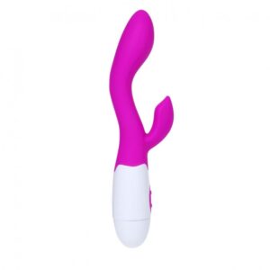 Vibrador Ponto G, com 30 Vibrações e Estimulador Clitoriano - PRETTY LOVE BRIGHTY - Sexshop