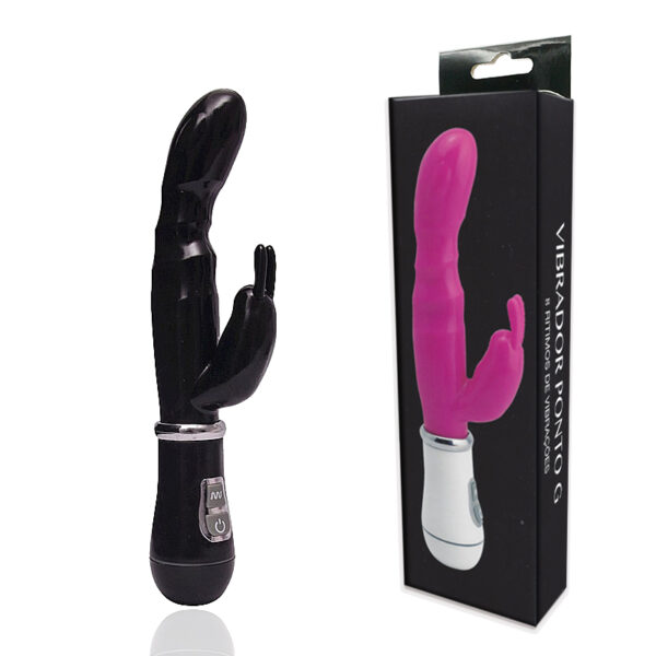 Vibrador ponto G You Vibe com 8 vibrações e estimulador clitoriano - Sex shop