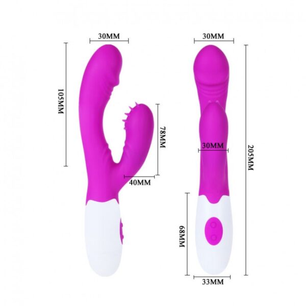 Vibrador Ponto G, com Função Pulsante 7 Vibrações - PRETTY LOVE - ANDRÉ - Sexshop