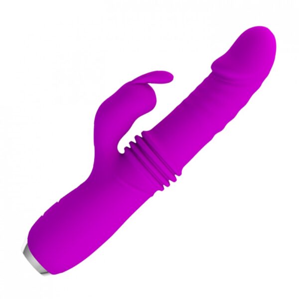 Vibrador Jack Rabbit Super Potente, Vai e Vem e Estimulador Clitoriano - Dorothy Pretty Love