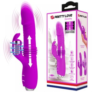 Vibrador Jack Rabbit Super Potente, Vai e Vem e Estimulador Clitoriano - Dorothy Pretty Love