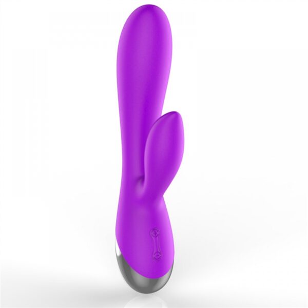 Vibrador Potente de 10 Vibrações Recarregável com Estimulador de Clitóris - XXOO